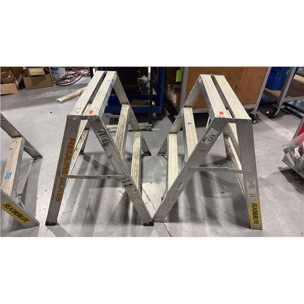 PAIR OF 3' HIGH TRIGGERS, STEPLADDERS