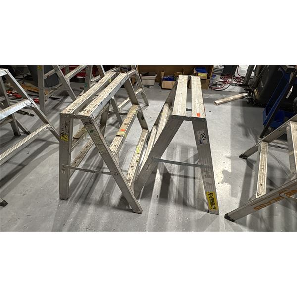 PAIR OF 3' HIGH TRIGGERS, STEPLADDERS