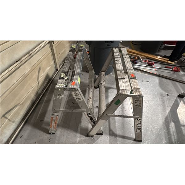 PAIR OF 29" HIGH TRIGGERS, STEPLADDERS