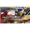 Image 10 : BINFORD TOOL TOOL BOX WITH ASST CONTENTS. INC NEW FREUD MILLING BITS, ROUTER BITS, PUNCHES,