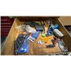 Image 11 : BINFORD TOOL TOOL BOX WITH ASST CONTENTS. INC NEW FREUD MILLING BITS, ROUTER BITS, PUNCHES,