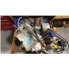 Image 13 : BINFORD TOOL TOOL BOX WITH ASST CONTENTS. INC NEW FREUD MILLING BITS, ROUTER BITS, PUNCHES,