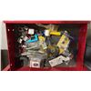 Image 8 : BINFORD TOOL TOOL BOX WITH ASST CONTENTS. INC NEW FREUD MILLING BITS, ROUTER BITS, PUNCHES,