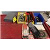 Image 9 : BINFORD TOOL TOOL BOX WITH ASST CONTENTS. INC NEW FREUD MILLING BITS, ROUTER BITS, PUNCHES,