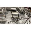 Image 2 : GROUP LOT OF 8 ROLLING/RUN OFF SUPPORTS