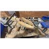 Image 6 : GROUP LOT ASST CLAMPS, PARTIAL SOCKET SETS, ALAN SOCKETS, HAND PUNCH, TIN SHEARS, ETC