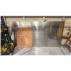 Image 1 : 5'X10' SHEET OF ALUMINUM CHECKER PLATE AND SMALL PIECE