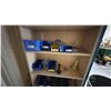Image 3 : 36"W MAPLE SHELF WITH CONTENTS INC ASST STAINLESS STEEL FASTENERS