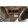Image 6 : 36"W MAPLE SHELF WITH CONTENTS INC ASST STAINLESS STEEL FASTENERS