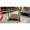 Image 2 : SHOP CART 45"X36"X42"H ON WHEELS