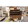 Image 2 : LARGE KNAACK JOB BOX STORAGEMASTER CHEST. 6'X30"X5'H WITH ASST SAFETY EQUIPMENT.