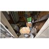 Image 1 : CONTENTS OF ELECTRICAL ROOM. SEVERAL BOXES CAT 6 AND COMMUNICATION CABLES, SHOP HEATER, ELECTRIC
