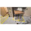 Image 4 : 4 DRAWER FILE CABINET WITH CONTENTS. RATCHET STRAPS, BATHROOM SHELF WITH CONTENTS, CLEANING SUPPLIES