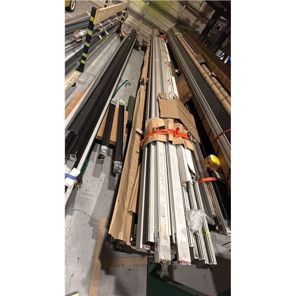 GROUP OF 24' ALUMINUM EXTRUSIONS INC CARTS
