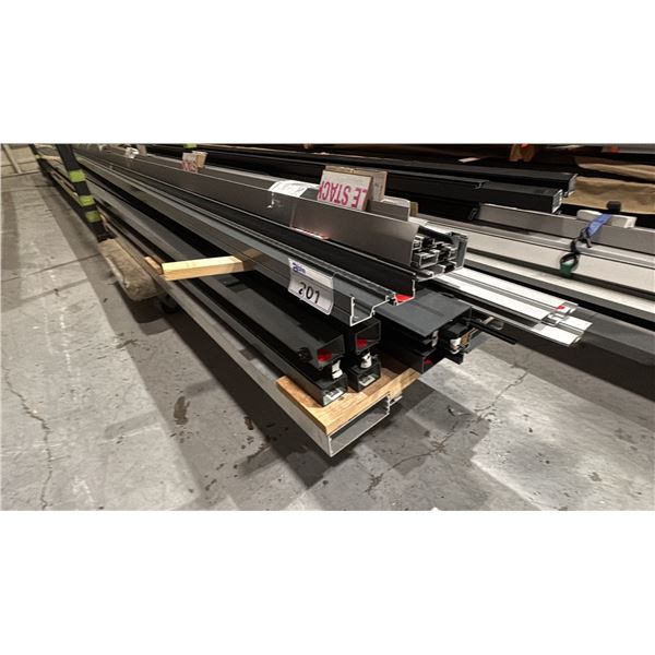 GROUP OF 24' ALUMINUM EXTRUSIONS INC CARTS