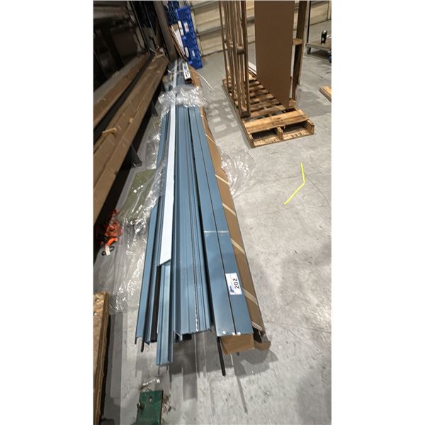GROUP OF 24' ALUMINUM EXTRUSIONS INC CARTS