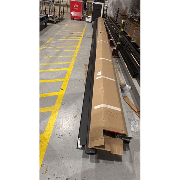GROUP OF 24' EXTRUSIONS ON CARTS-INC CARTS
