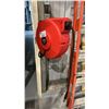Image 1 : REELWORKS 50' AIR HOSE REEL. BRING TOOLS TO REMOVE FROM WALL