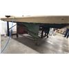 Image 2 : TILTING WORK TABLE. 10' X 8' CARPET COVERED. TILTS TO 90 DEGREES. ON WHEELS
