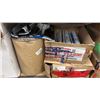 Image 11 : 6'X2' STORAGE RACK WITH CONTENTS. SEALANT, DOWSIL, VAPOUR SEAL-APPROX 15 ROLLS (LIKE BLUESKIN),