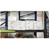 Image 17 : 6'X2' STORAGE RACK WITH CONTENTS. SEALANT, DOWSIL, VAPOUR SEAL-APPROX 15 ROLLS (LIKE BLUESKIN),