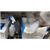 Image 7 : 6'X2' STORAGE RACK WITH CONTENTS. SEALANT, DOWSIL, VAPOUR SEAL-APPROX 15 ROLLS (LIKE BLUESKIN),