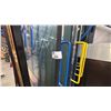 Image 2 : CONTENTS OF GLASS STORAGE RACK (EXCLUDING METAL SHEETS). SHEETS OF VARIOUS THICKNESS. SOME SAFETY