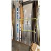 Image 5 : LARGE GROUP OF ALUMINUM EXTRUSIONS LEANING ON WALL IN BAY 1. INC WALL DIVIDING HARDWARE WHICH