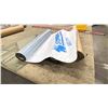 Image 3 : 3 ROLLS OF ADHESIVE PRODUCT. 2 X 3' SOPRASEAL VAPOUR BARRIER AND WHITE PROTECTIVE STICK ON MATERIAL