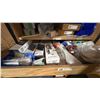 Image 5 : 32" WIDE WOOD STORAGE CABINET WITH CONTENTS. INC KEY SWITCHES, DOOR CONTROLS, HANDICAP SWITCHES,