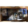Image 9 : 32" WIDE WOOD STORAGE CABINET WITH CONTENTS. INC KEY SWITCHES, DOOR CONTROLS, HANDICAP SWITCHES,