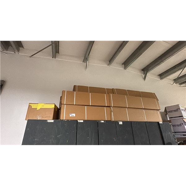 5 X 8' BOXES. LABEL INDICATES ROCKWOOD HANDLES GS PLUS A BOX OF CAMDEN CX-33 ADVANCED LOGICS RELAYS
