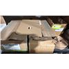 Image 5 : GROUP LOT OF 4 SHELVES OF VARIOUS SIZES OF 2 SIDED TAPE, SILICONE SEALANT, OVER 25 BOXES OF
