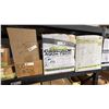Image 8 : GROUP LOT OF 4 SHELVES OF VARIOUS SIZES OF 2 SIDED TAPE, SILICONE SEALANT, OVER 25 BOXES OF