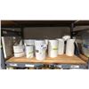 Image 1 : APPROX 20 ROLLS OR PART ROLLS OF BLUESKIN AND SUPRA WINDOW VAPOUR BARRIER PLUS CASE OF