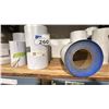 Image 2 : APPROX 20 ROLLS OR PART ROLLS OF BLUESKIN AND SUPRA WINDOW VAPOUR BARRIER PLUS CASE OF