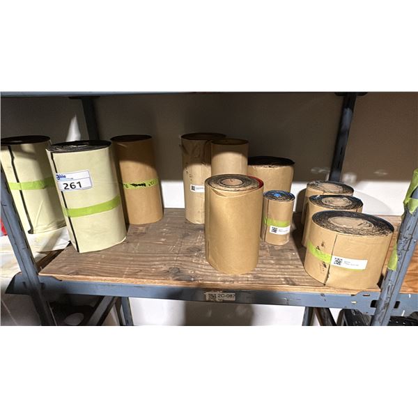13 ROLLS OR PART ROLLS OF BLUESKIN AND SOPREMA WINDOW VAPOUR BARRIER