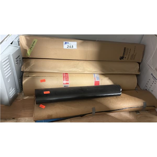 5 FULL OR PART ROLLS 3' SOPREMA VAPOUR BARRIER