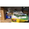 Image 7 : 5 SHELVES WITH INSTALLATION PINS, DEF FLUID, COMMERCIAL DOOR HANDLES, ETC