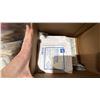 Image 4 : CONTENTS OF 3 SHELVES. CASE OF PACKING TAPE, 6 BOXES OF BARRICADE TAPE, LOCTITE, SPRAY ADHESIVE,
