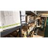 Image 4 : 5 SECTIONS OF LIGHT INDUSTRIAL RACKING 6'X2'X6'H WITH DECKING. PICK UP LAST DAY
