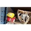 Image 5 : SHELF LOT OF ASST DOOR COMPONENTS. RAILS, ETC