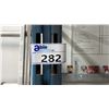 Image 1 : 1 SECTION INDUSTRIAL RACKING. 2 FRAMES 10'X4', 4 10' BEAMS. BUYER TO REMOVE BOLTS FOR