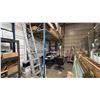 Image 2 : 1 SECTION INDUSTRIAL RACKING. 2 FRAMES 10'X4', 4 10' BEAMS. BUYER TO REMOVE BOLTS FOR