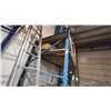 Image 3 : 1 SECTION INDUSTRIAL RACKING. 2 FRAMES 10'X4', 4 10' BEAMS. BUYER TO REMOVE BOLTS FOR