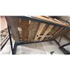 Image 4 : 1 SECTION INDUSTRIAL RACKING. 2 FRAMES 10'X4', 4 10' BEAMS. BUYER TO REMOVE BOLTS FOR