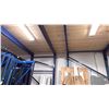 Image 10 : INDUSTRIAL REMOVABLE MEZZANINE. MEASURES 13'10"X18'6"X10'H. WITH LIGHTING AND 2X10" AND