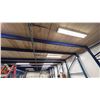 Image 6 : INDUSTRIAL REMOVABLE MEZZANINE. MEASURES 13'10"X18'6"X10'H. WITH LIGHTING AND 2X10" AND