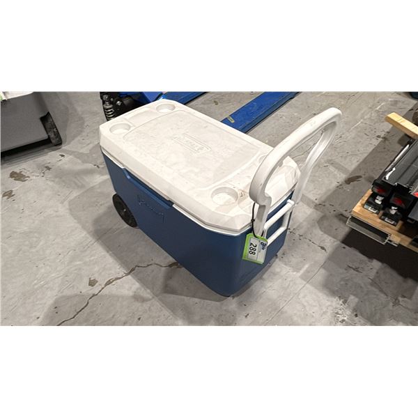 COLEMAN WHEELED COOLER LARGE CAPACITY