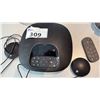 Image 2 : LOGITECH VIDEO CONF SET MODEL 886-000062 WITH 2 REMOTE SPEAKERS, REMOTE CONTROL, 10 ADP